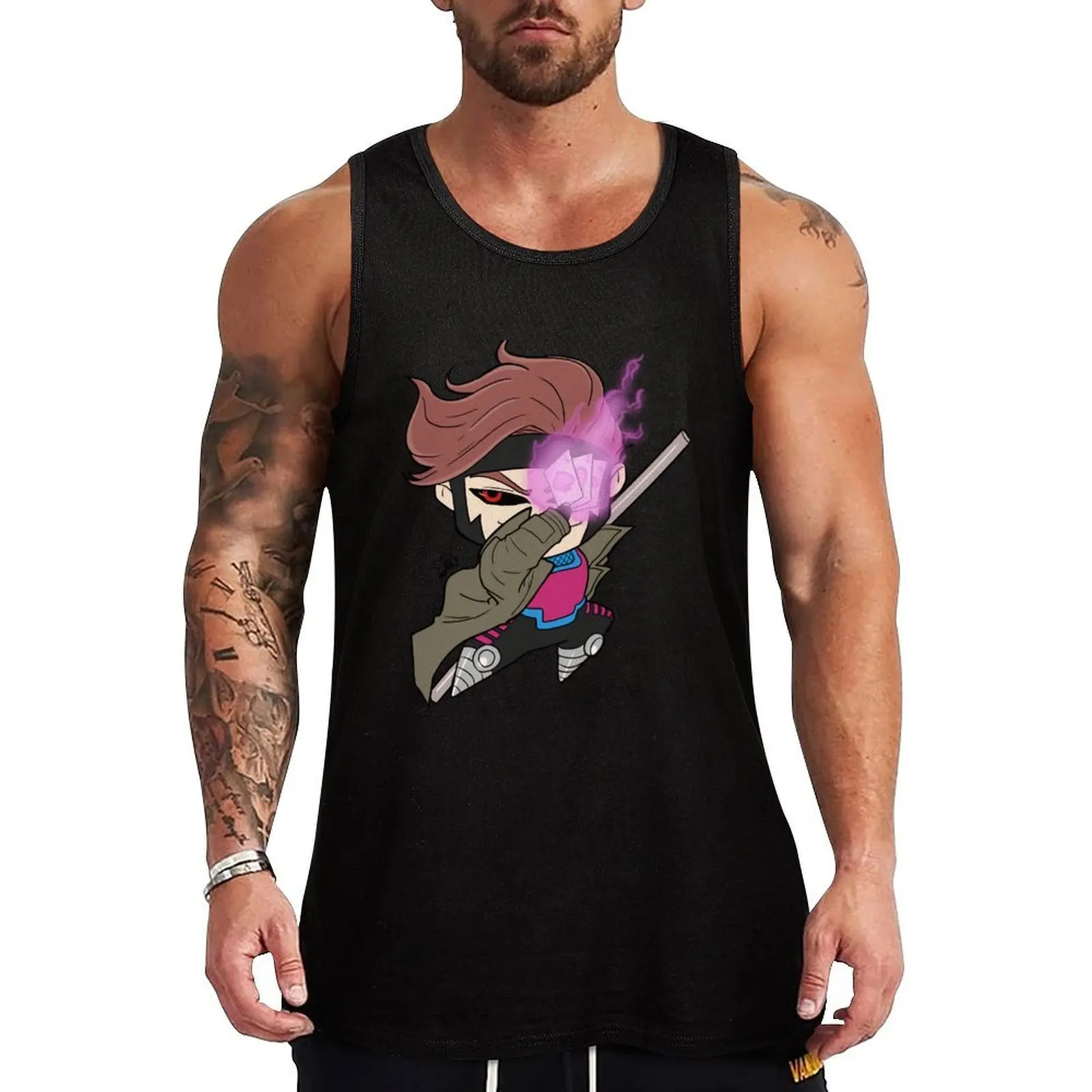 

Little GAMB*T Ef5 Tank Top gym for men Men's summer clothes 2025 man sexycostume Bodybuilding clothing man