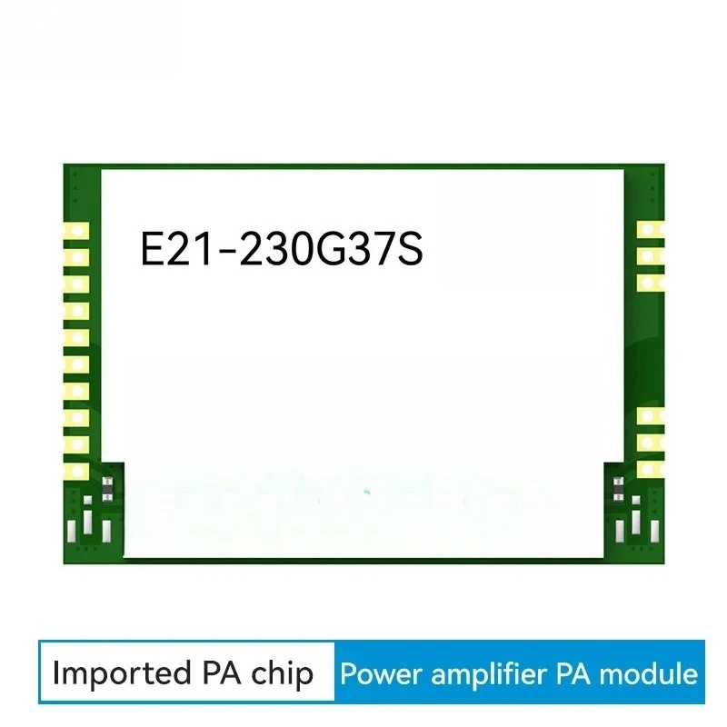 1Pcs RF Power Amplifier Wireless Module 230/433MHz  E21-400G37S/E21-230G37S 37dBm 5W Long Range 20km SMD Module LNA Stamp Hole