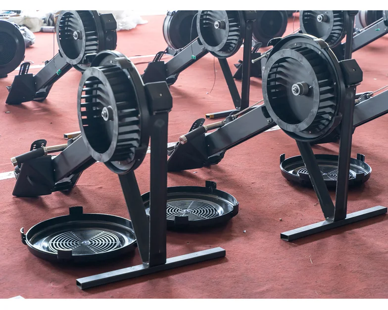 Factory Directly Hot Selling Commercial Club/Gym/Home Fitness Equipment Indoor Cardio Wind Resistance  Air Rower Rowing Machine