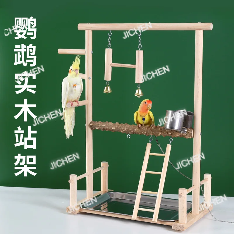 

Подставка для попугая, браслет, лестница, шлифовальные когти, подставка из цельного дерева, интерактивная платформа, подставка для птиц из перца