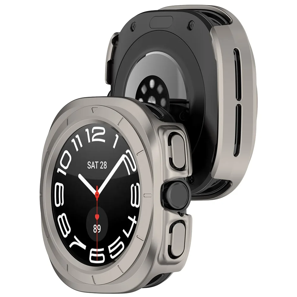 Hollow PC Protective Case do zegarka Samsung Galaxy Ultra 47mm Protector Shell Frame Bumper Cover