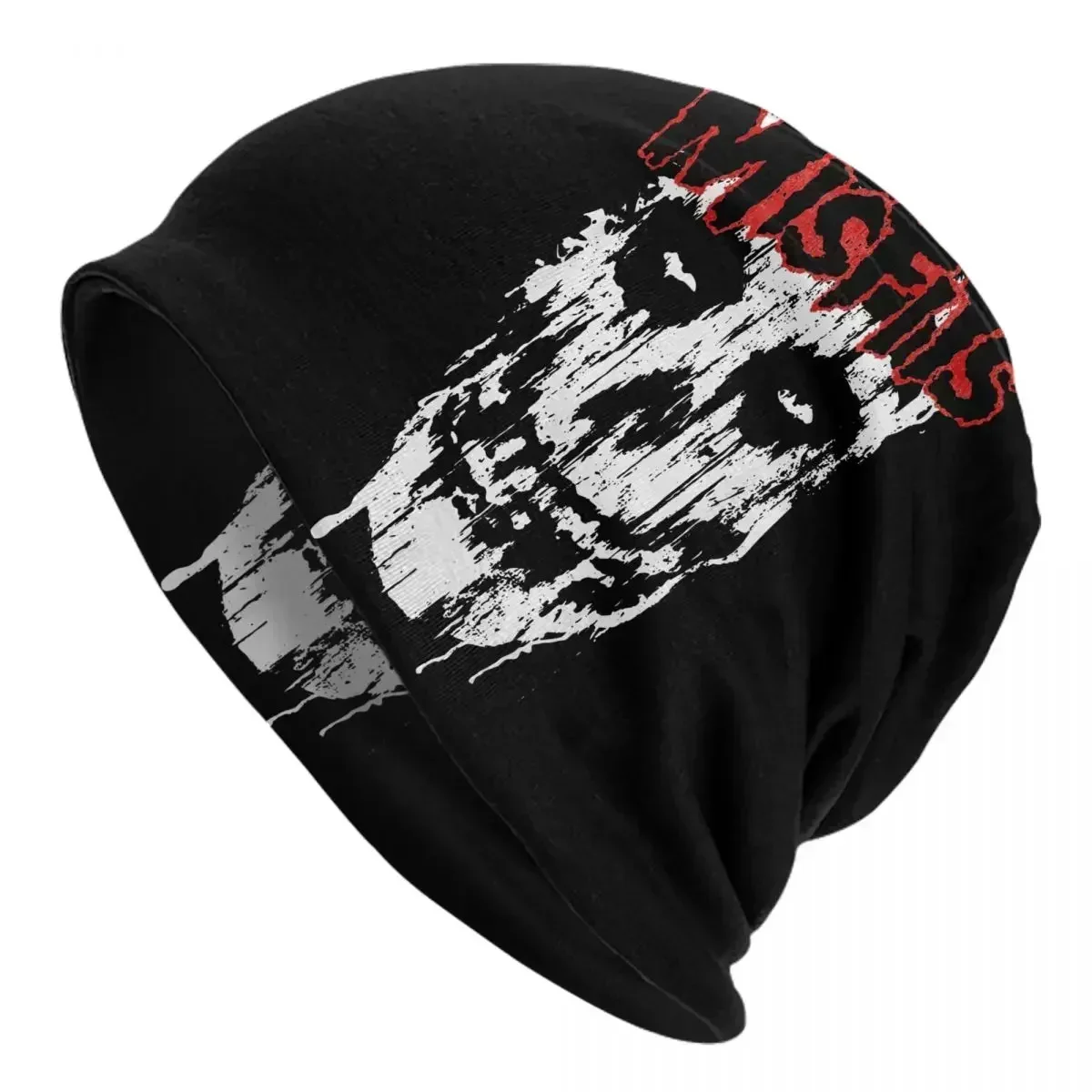 

Misfits Skull Cap Horror Halloween Hip Hop Unisex Ski Skullies Beanies Hats Spring Warm Thermal Elastic Bonnet Knit Hat