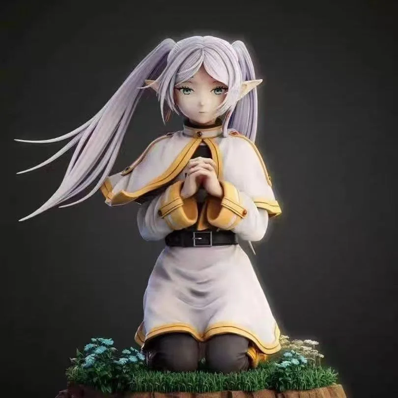 

Hot Sale Frieren Beyond Journey's End Double Head Sculpt GK Anime Figure Collectible Desktop Decor Birthday Gift for Anime Fans
