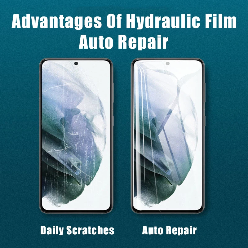 4Pcs Hydrogel Film For Samsung Galaxy S20 S21 FE S22 S23 Plus Ultra S10 S8 S9 Screen Protector Samsung Note 9 10 20 Full Cover view 6