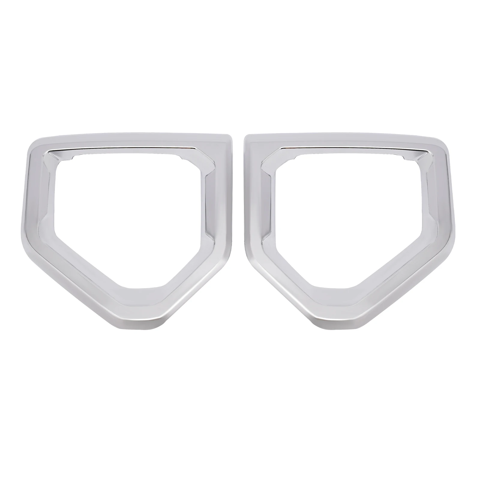 84176752 84176753 1 زوج الجبهة الضباب الخفيف الحافة الخارجية غطاء الكسوة صالح لجي إم سي سييرا دينالي SLT AT4 2019 2020 2021 #6