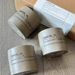 3pcs Set Laboratory Scented Candle Naturally Santal 21 Fragrance Home Diffuser Concrete Cup Aromatherapy Candles Birthday Gifts