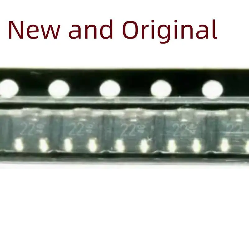 New and Original DTC123EKA SOT23 50V 100mA Digital transistors(built-in resistors) marking code 22