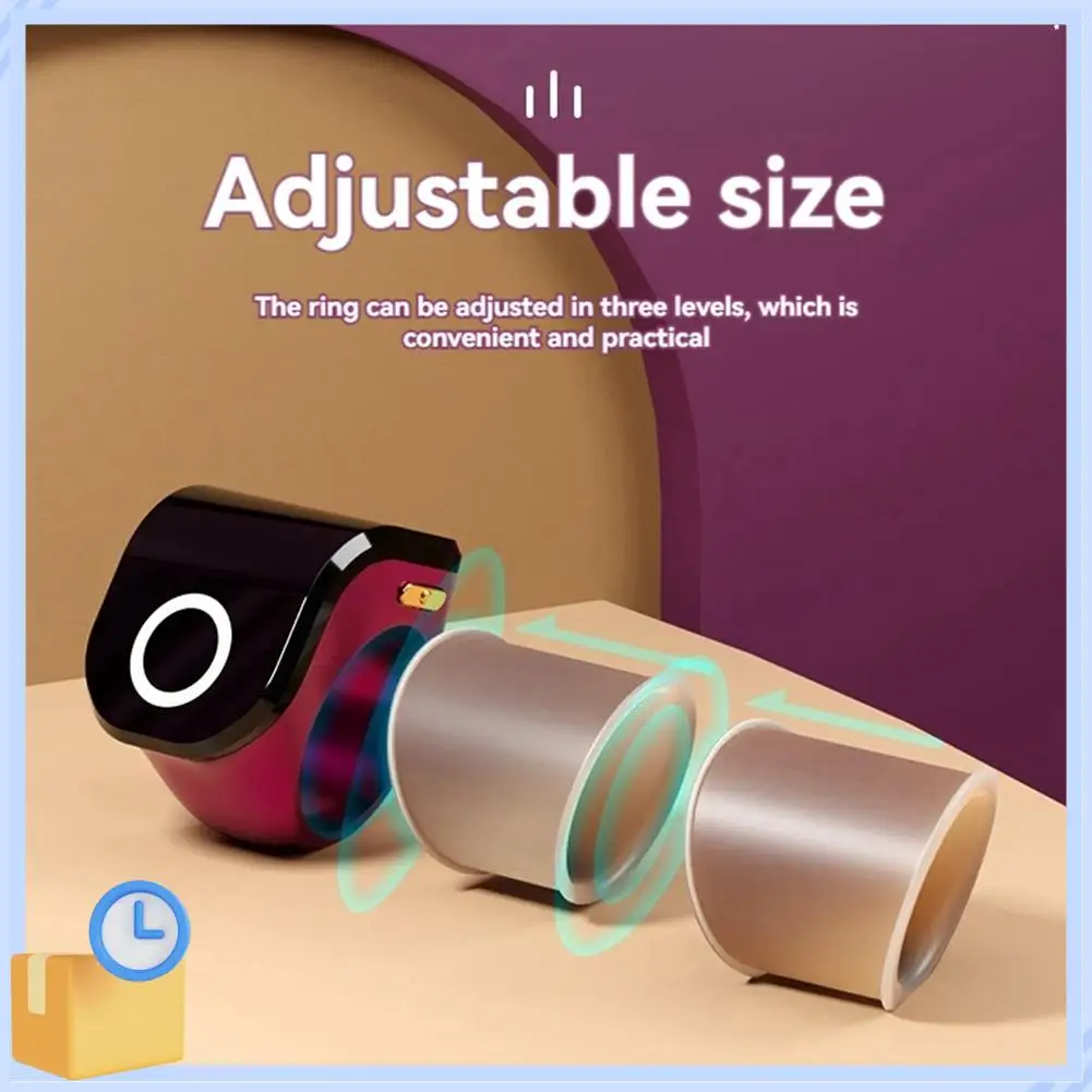 Popular Digital Counter Portable Points Rechargeable Ring Ring Idea Tally Counter Smart Touch Finger Counter