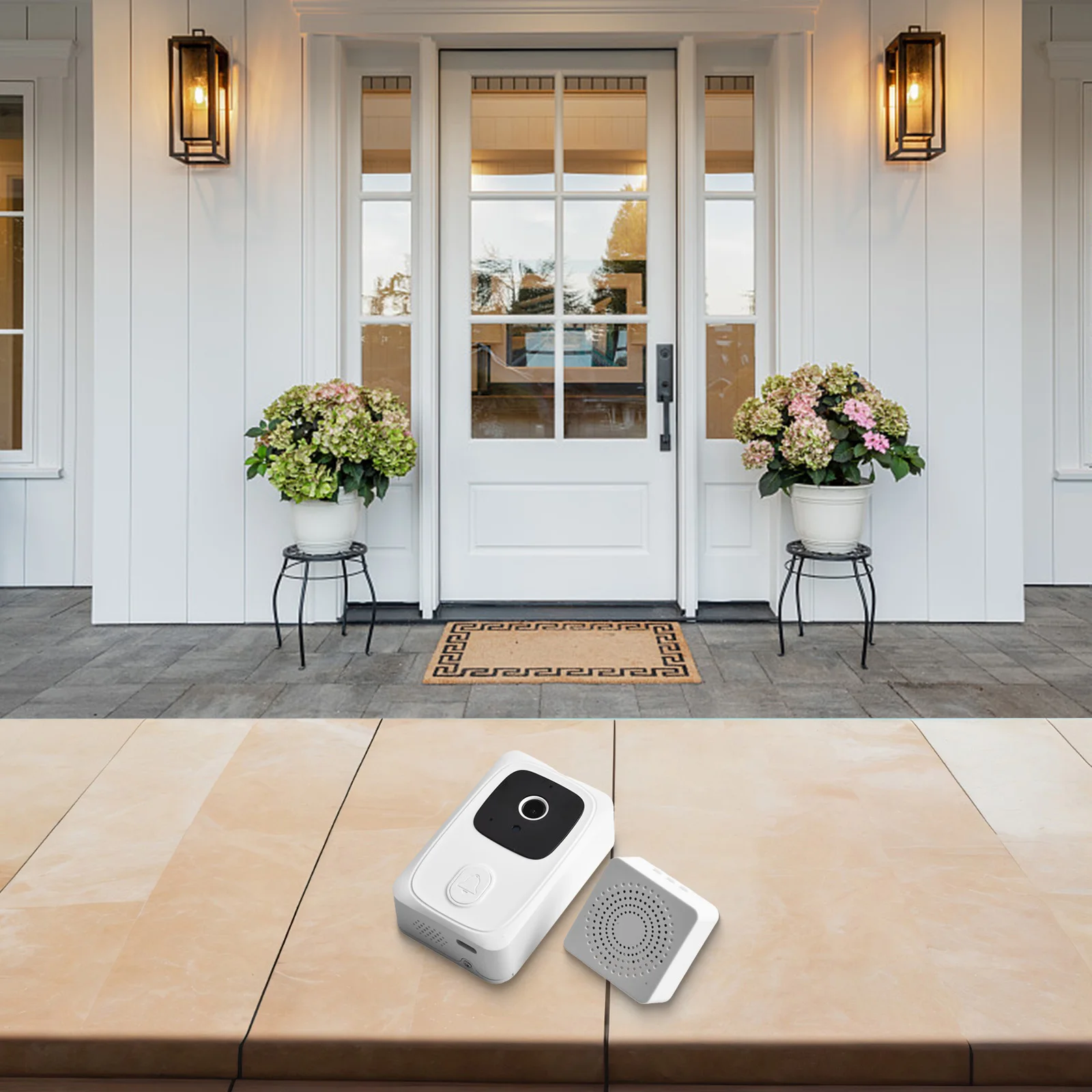 For Home for Security for Smart Home Security Camera Home Monitoring Easy Installation for Night Vision Technology Two-Way