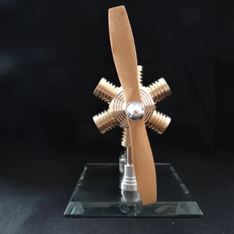 Stirling Steam Engine Model Mini External Combustion Engine Gift