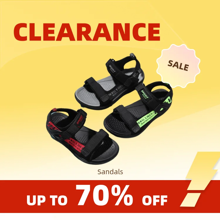 Clearance_Kids Boys Summer Sports Sandals Hiking Beach Outdoor Open toe Sports Sandals for Kids_Continuous updates