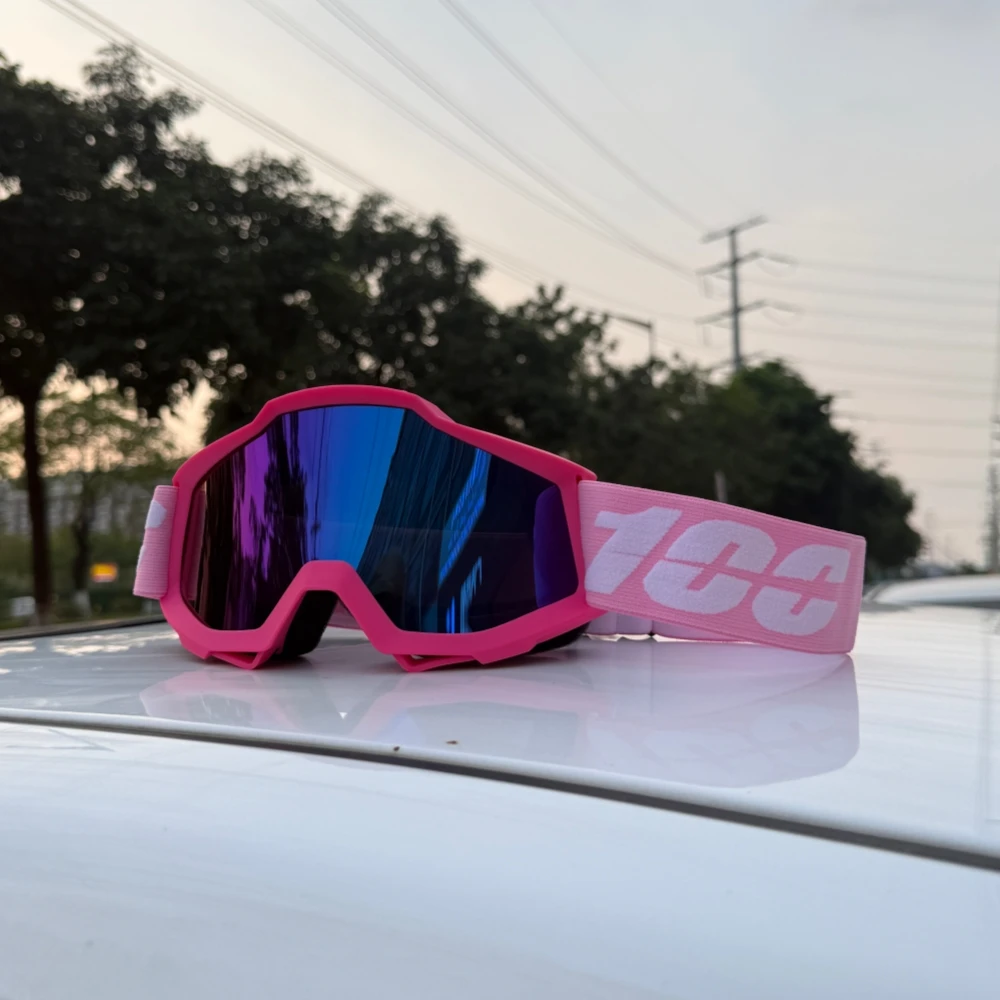 Outdoor Motorcycle Off‑Road Goggles, UV400 HD Wind‑Dust‑Resistant Eyewear for Cycling & Ski Outdoor Sports