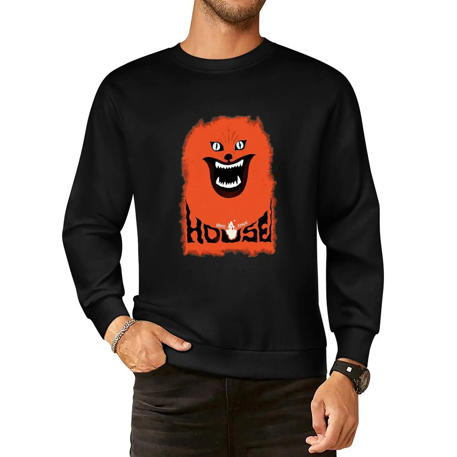 

House (hausu) - Logo Pullover Hoodie graphic t shirts men men's autumn clothes new in hoodies & sweat-shirt