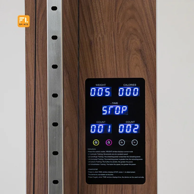 Newly Upgraded Commercial Gym Fitness Equipment Unisex Intelligent Wall-mounted Touch Screen Multi-functional Comprehens