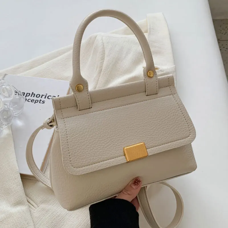 

2025 New Korean Style Vintage Crossbody Bag for Women, Genuine Leather Multi-way Shoulder Purse, Retro Chic Large Capacity Tote