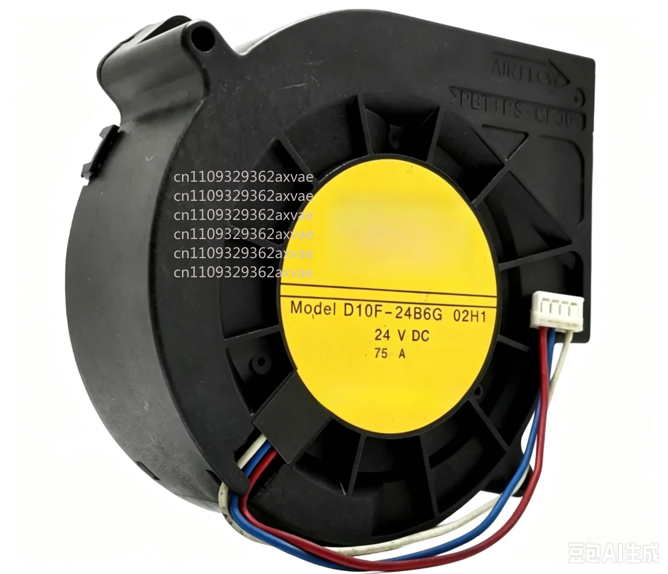 For Nidec D10F-24B6G 02H1 Server Projector Cooling Fan DC 24V 0.75A 97x97x33mm 3-Wire