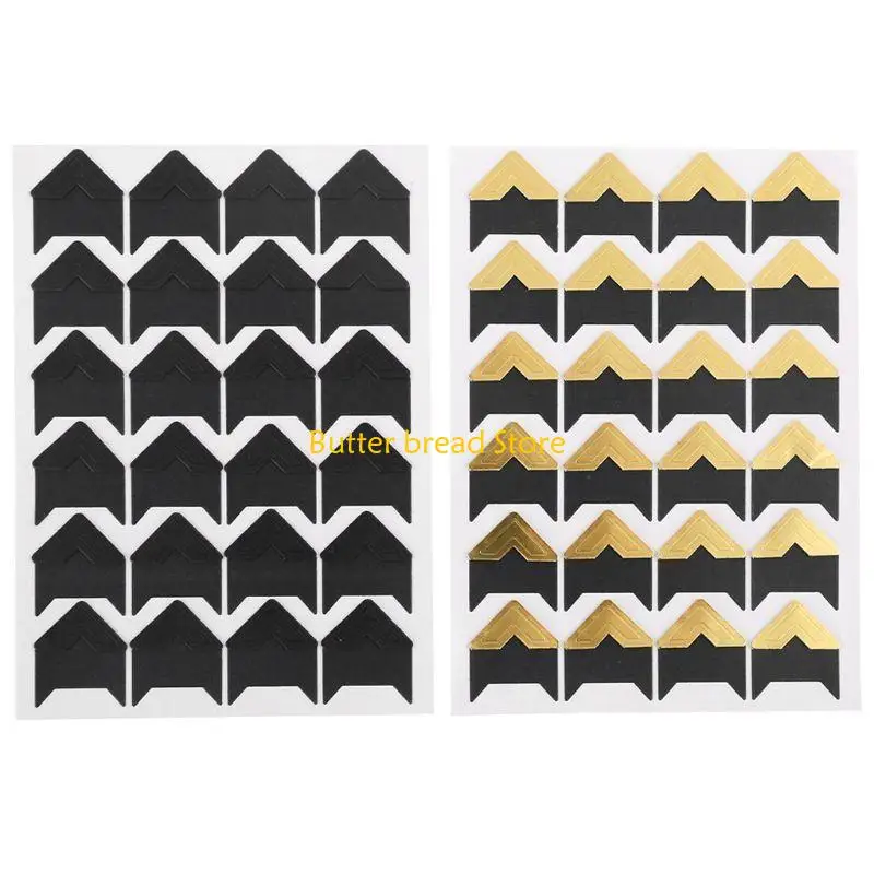 W89c 240pcs фото угловые наклейки фото монтаж бумаги самостоятельно клейкие наклейки на угловые наклейки на DIY альбом альбома