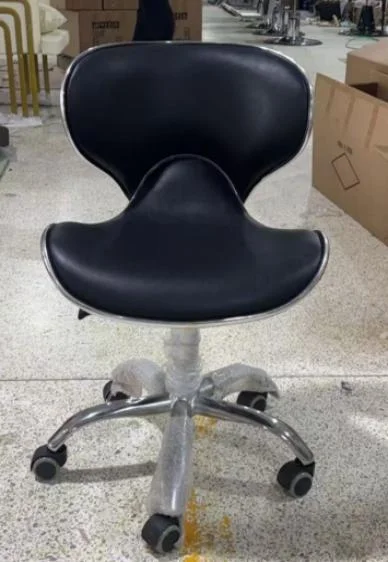 Metal Beauty Salon Small Stool Salon Furniture Equipment Customizable Color Dental Chair