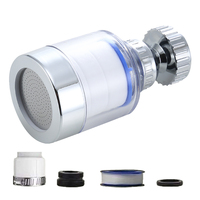 360 Degree Rotating Faucet Filters Bubbler Mount Water Saving Faucet Water Clean Filter Purifier for Household Kitchen Bathroom
