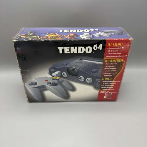 Imagen 2 del producto Protector de caja transparente para N64/Nintendo, cajas de almacenamiento TEP, carcasa de juego, estuche de exposición transparente