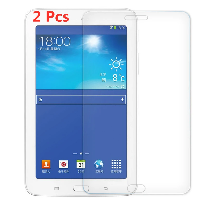 2  Pcs For Samsung Galaxy Tab 3 V T116NU SM-T116NU SM-T116BU 7 Inch Tablet Screen Protector Clear HD Protective Film