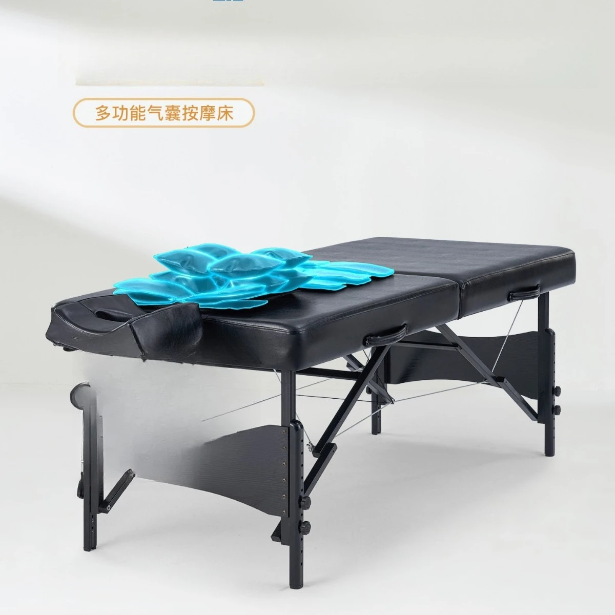 Foldable airbag bed Neck back waist massage bed, airbag massage back extrusion bionic kneading