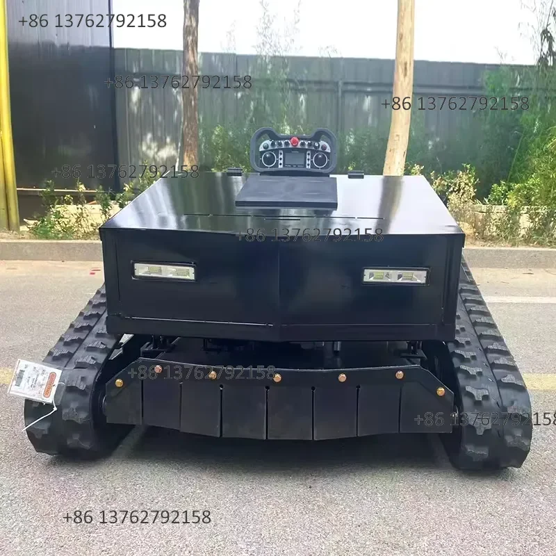 【2026】 Crawler Self-Propelled Cordless Industrial Grade 16HP Vertical Axis 4-Stroke Petrol Lawn Mower 4km/h Forward Speed