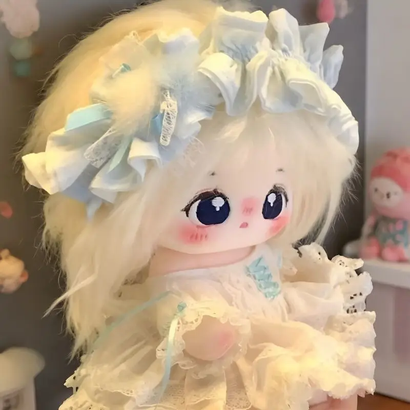 A 20cm-sized cotton doll, along with a cute baby lamb costume accessory doll