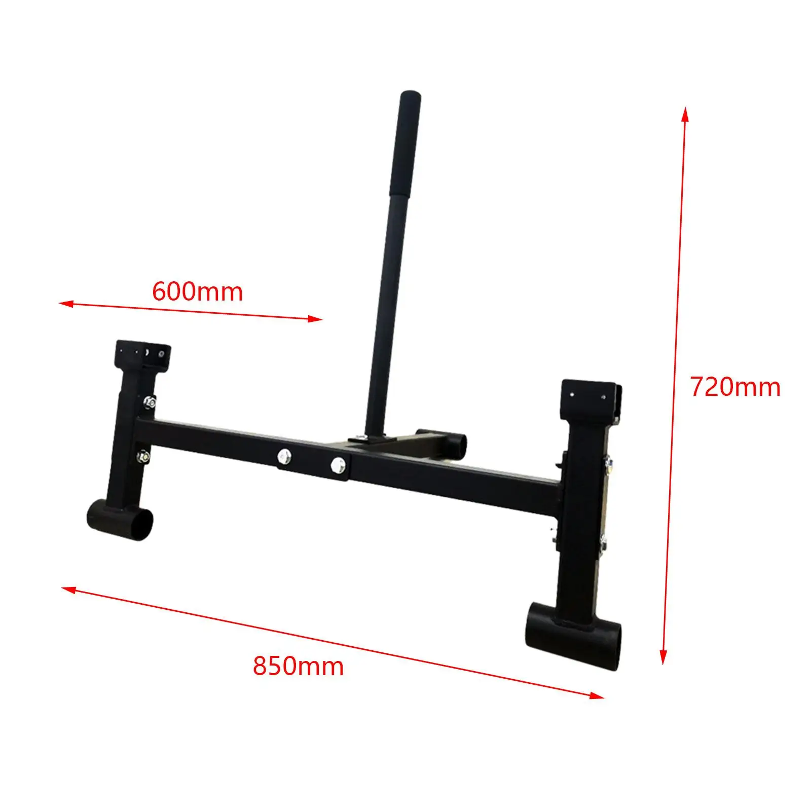 Deadlift Barbell Jack Effort Saving Support Barbell Stand Compact Gym Equipment for Sport Training Workout Fitness Weight Plates