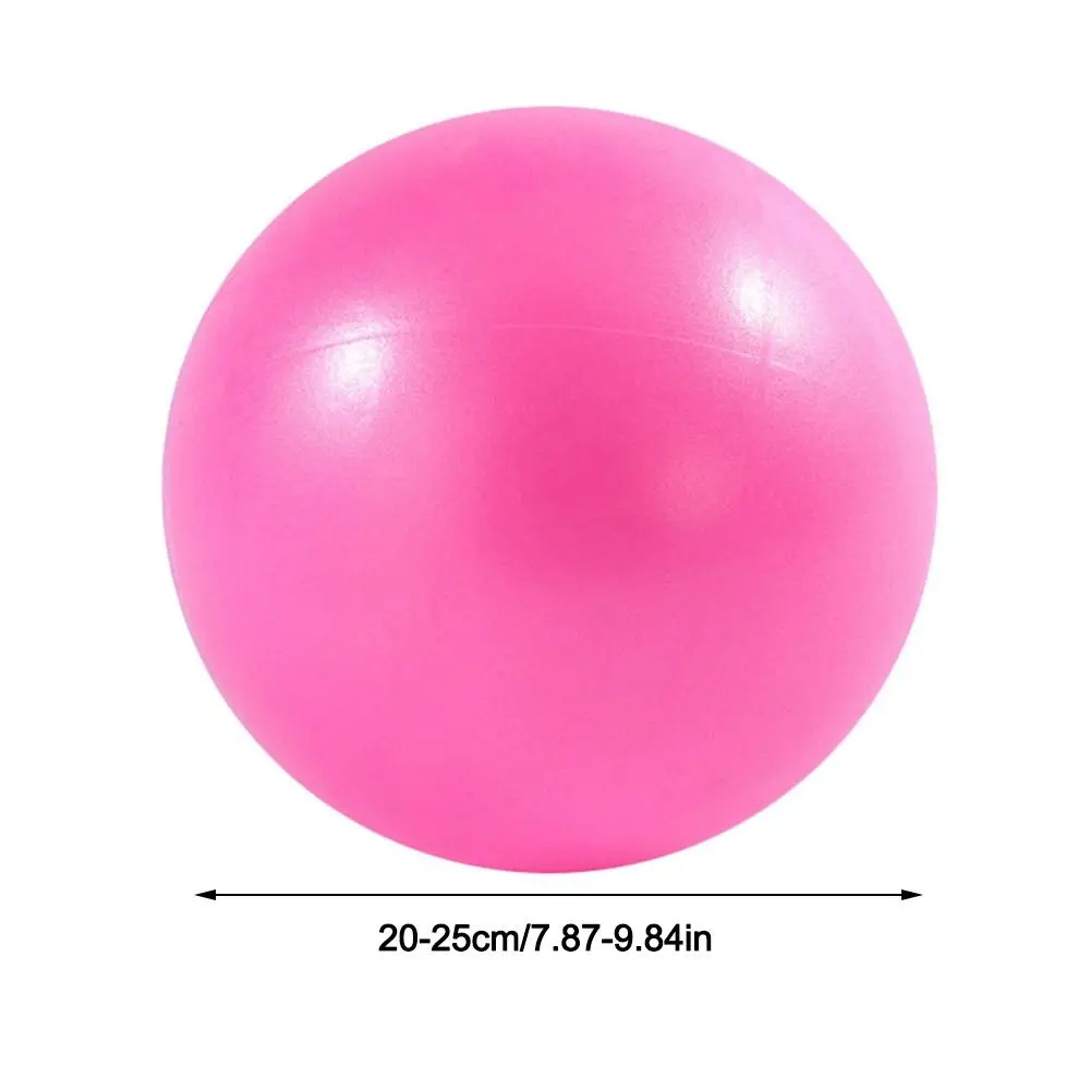 PVC Yoga Ball Easy Inflation Anti Burst Indoor Pilates Exercise Gym Ball Balance & Stability Fitness Exercise Balls