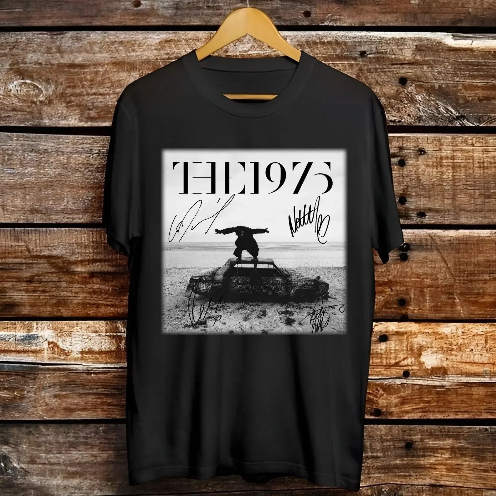 New The 1975 Cotton Black S-5XL T-Shirt 1D821