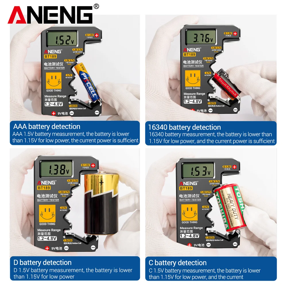 Universal Battery Tester Tool 5