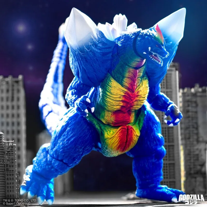 Super7 Original Godzilla Vs. Space Godzilla Series Space Godzilla Anime Action Figure Collectible Model Festival Gift for Boys