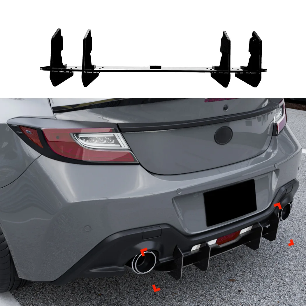 

Suitable For Toyota GR86 Subaru BRZ 2022 + Rear Lip Tail Lip Spoiler Rear Blade Exterior Modification