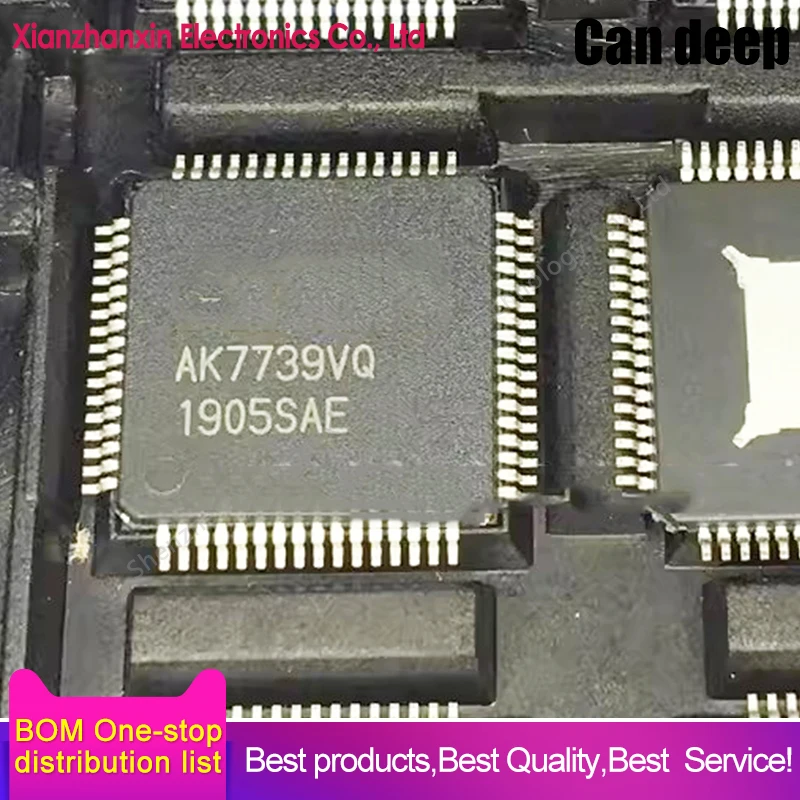 

1PCS/LOT AK7739VQ AK7739 QFP100 Audio processor chip