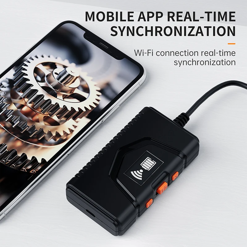 5.5mm Single & Dual Lens Wireless Endoscope Camera 1080P Wifi Borescope IP67 Waterproof Camera for Android iOS Smartphone Tablet