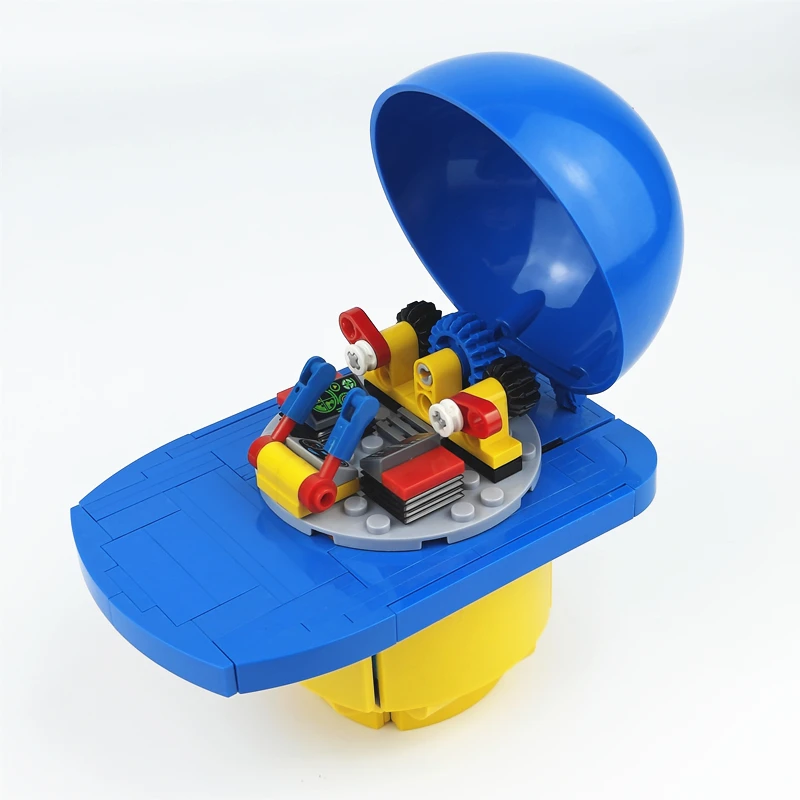 Nieuw Met Koffer Opgeschaald Groot Karakter Model Bouwstenen Montage Bricks Speelgoed Voor Kind Chrismas Geschenken Compatibel 40649