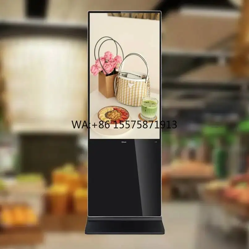 

Indoor Black LCD Advertising Equipment Touch Screen RK3288 SDK Android Power Cable Commercial Digital Digital Signage Displays