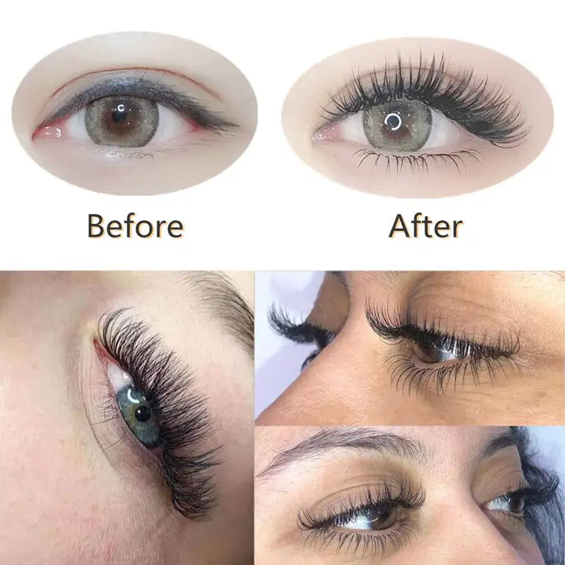 ARTSTAR Bottom Lashes 0.03 0.05 0.07 Russian Volume Eyelashes 6-8mm Short Sizes B J C D CC Curl Under Eyelashes Make upCilios