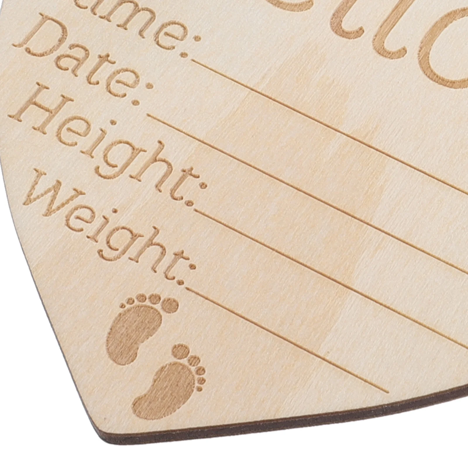 

3 шт., деревянный знак в форме сердца для новорожденных, знак с именем ребенка, реквизит для фотосессии, украшение для детской комнаты, таблички с именем ребенка