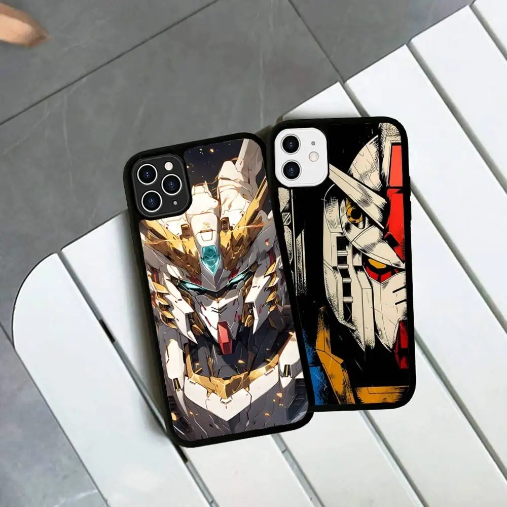 Anime G-Gundam Phone Case For IPhone 17 16 15 14 13 Plus 12 11 Pro Max PC+TPU Cases Back Cover 4