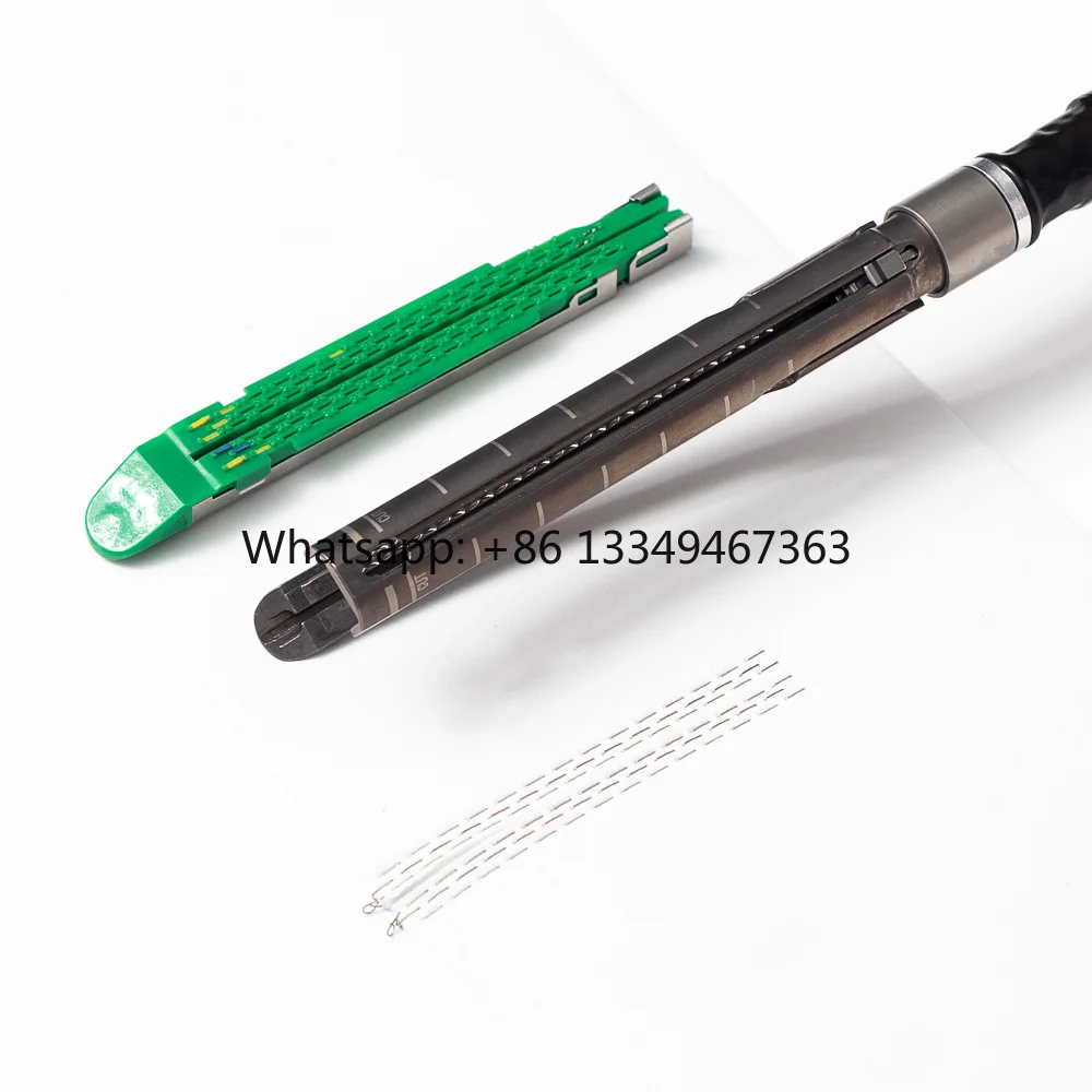 

Одноразовый ручной металлический линейный степлер-резак для абдоминальной хирургии