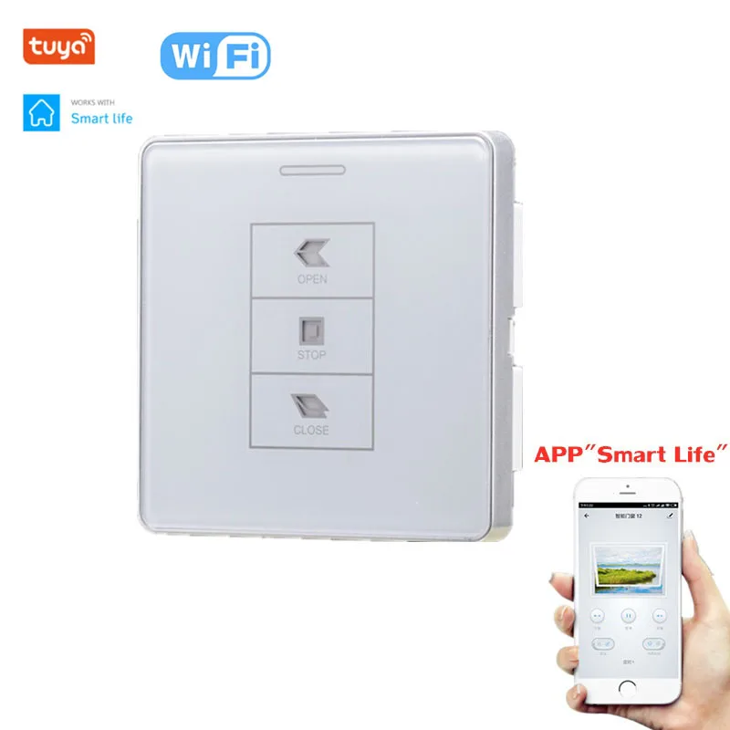 WIFI Smart Switch for Window 86*86mm Embedded Switch Box Input 220VAC Output DC24V