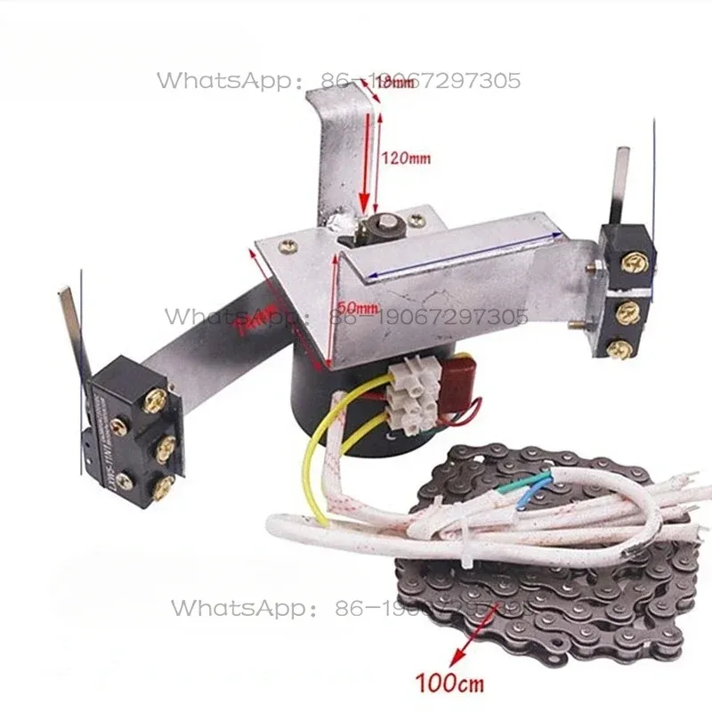 

Система для выведения птицы: Мотор 220В с редуктором, автоматическая система переворота яиц, аксессуары для инкубатора на 100 цыплят, 1 комплект