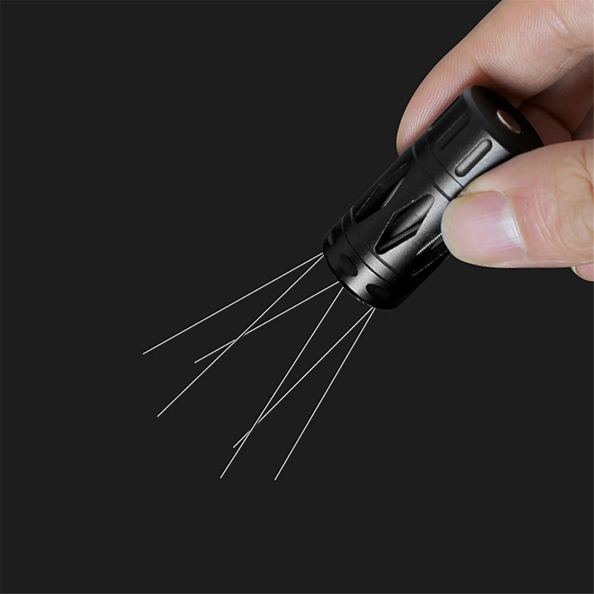 أداة CLIM-WDT أداة توزيع الإسبريسو 6 إبر مع حامل قابل للتعديل لإبرة مسحوق القماش والقهوة لمطبخ المقهى