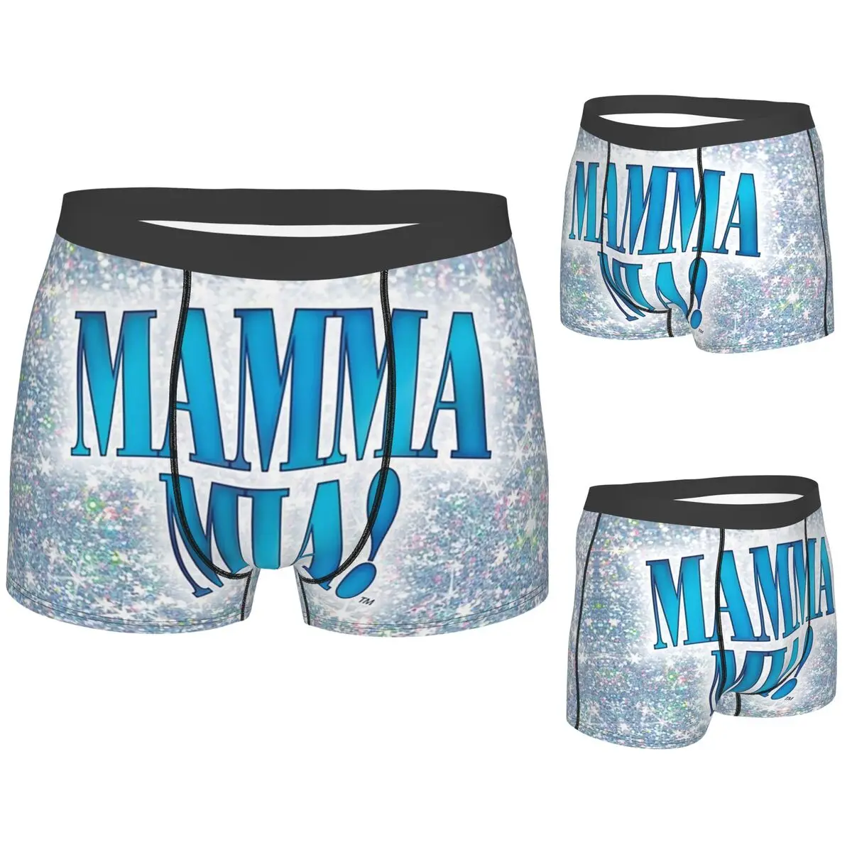 

Boxer Underpants Shorts Mamma Mia 2 Panties Men's Breathable Underwear for Homme Man Boyfriend Gift