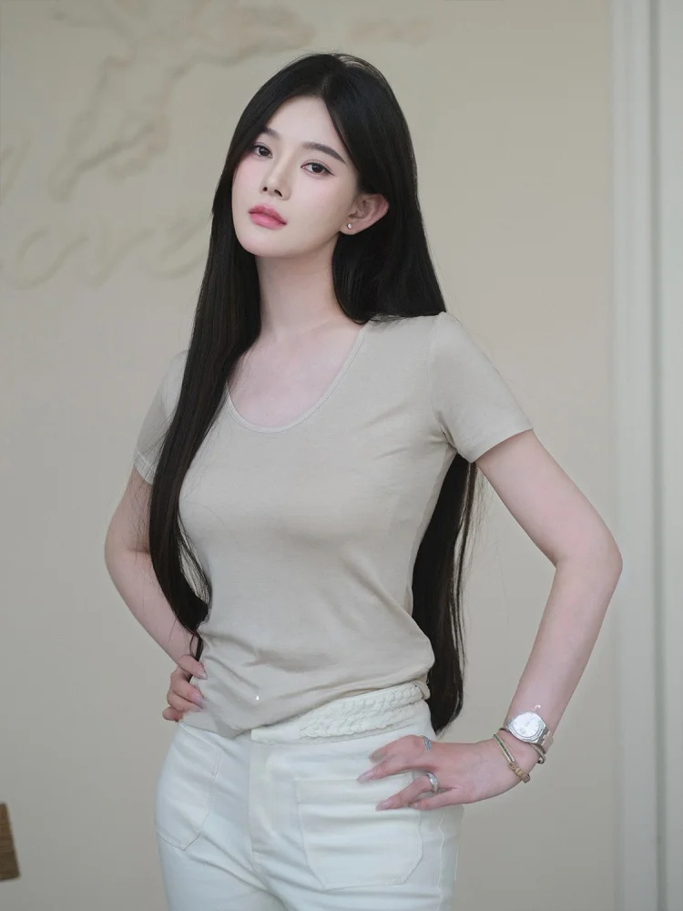 

Джинсы Redmole из хлопкового денима с крученым ворсом, микро-клеш, с застежкой-молнией на талии, летние, повседневные, облегающие, для взрослых