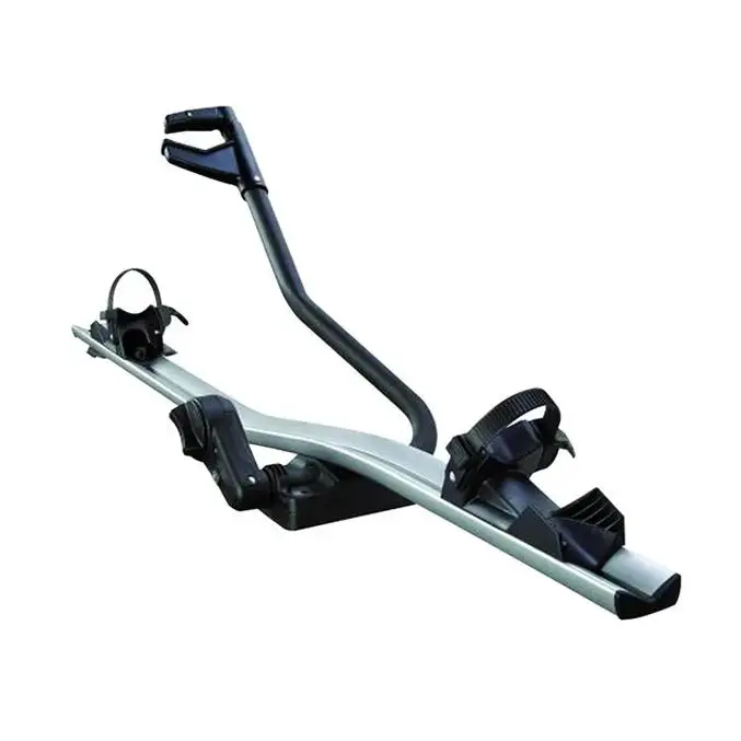 Quick Release Adjustable Aluminium Bike Stand Foldable Car Roof Mounted Bicycle Parking Rack for Outdoor Use