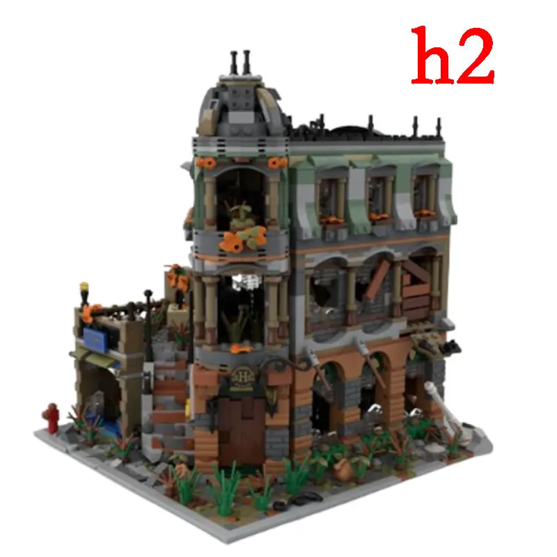 

Spot MOC-183050 3572pcs Modular Building DIY Small Particle Assembly Building Blocks Children's Educational Toy Model Gift Set O