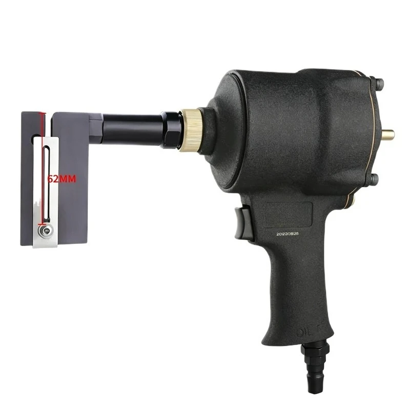 Pneumatic Hole Puncher 3-8mm Air Punching Machine Metal SS Advertising Luminous Word Eyelet Perforation Tool